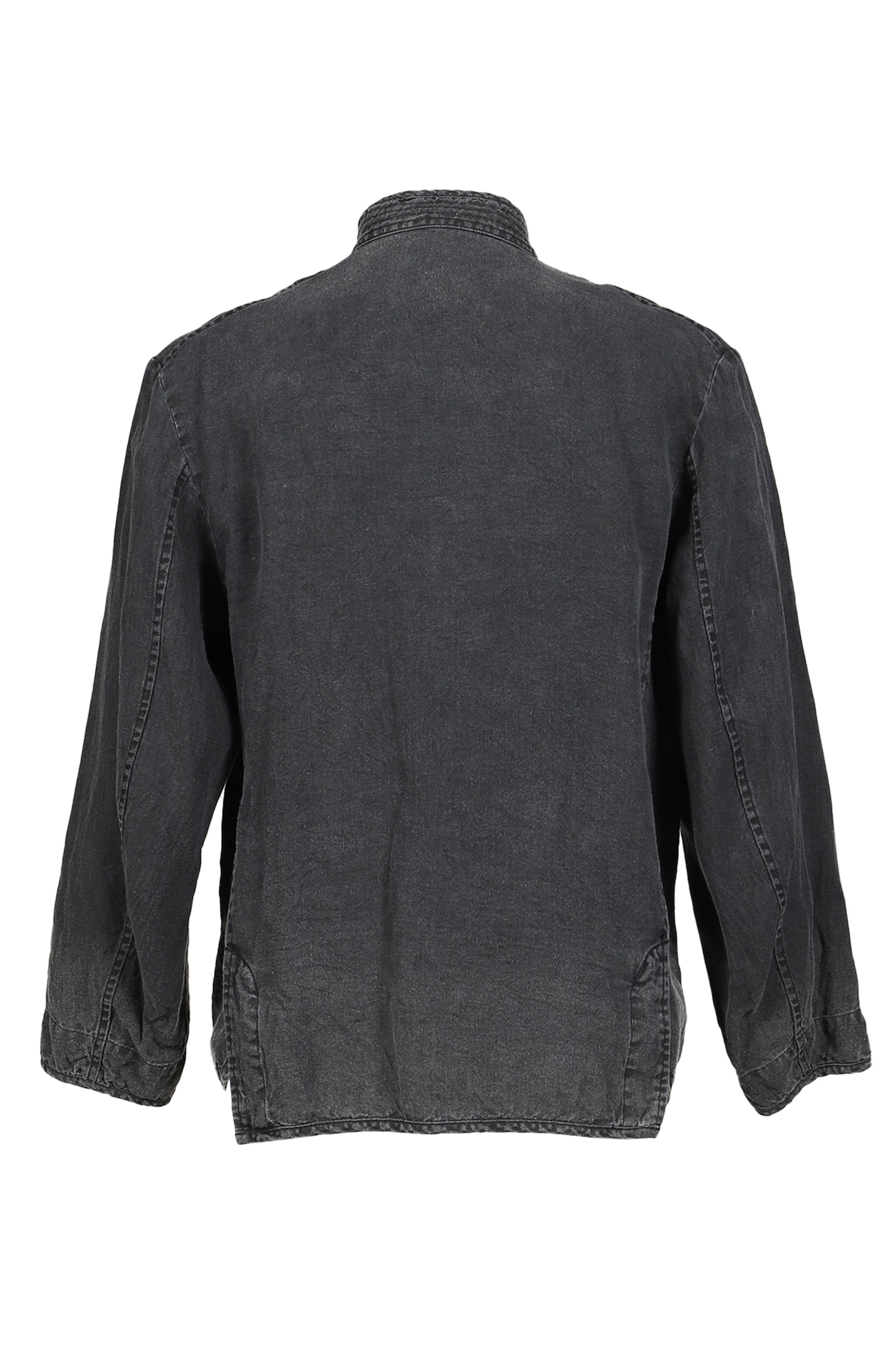 PORTER CLASSIC ポータークラシック SS26 BLACK LINEN CHINESE JACKET