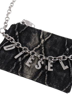 CARD HOLDER WITH CHAIN / BLK