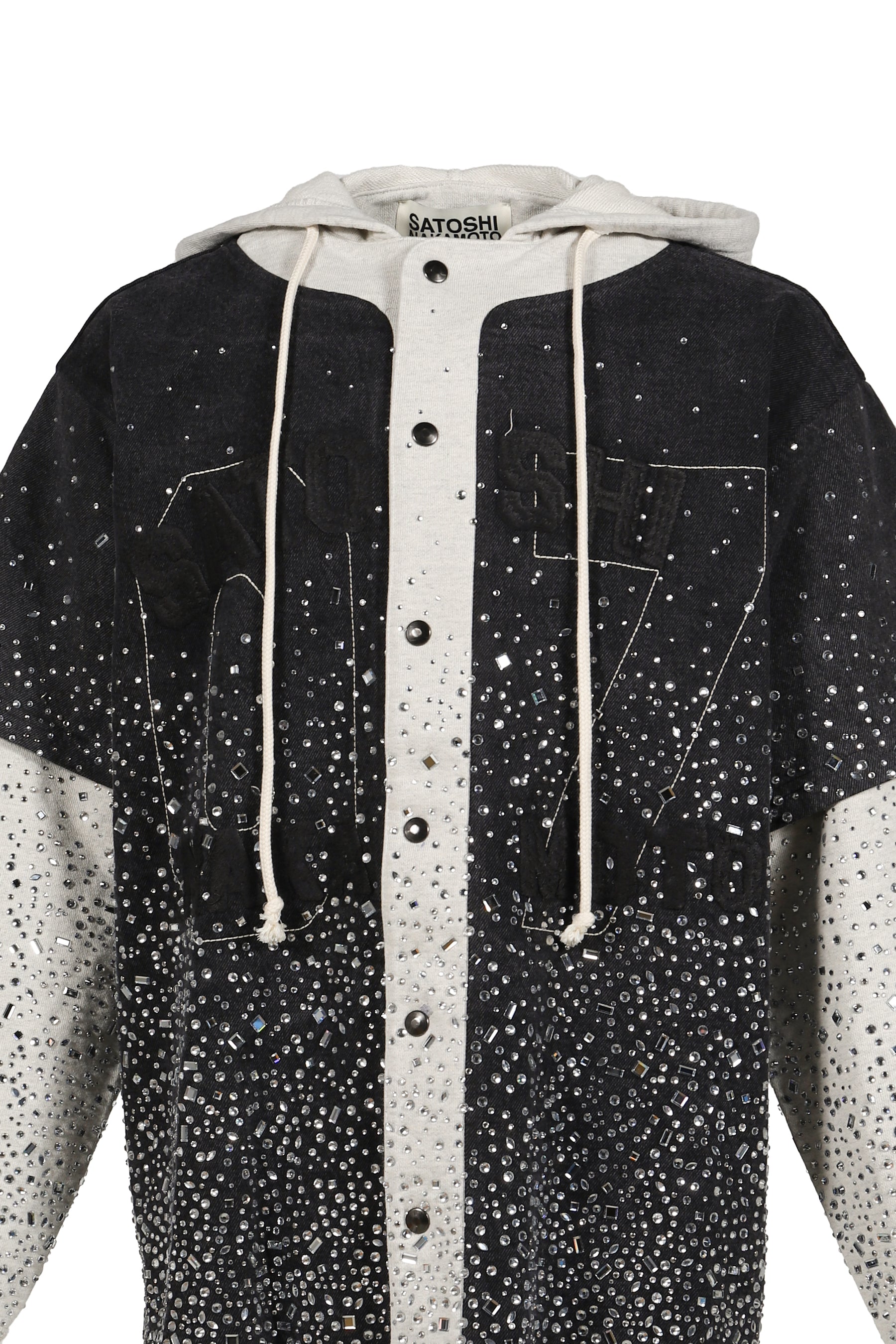 SHATTERED GLASS KNAPP RANCH HOODIE / BLK/GRY