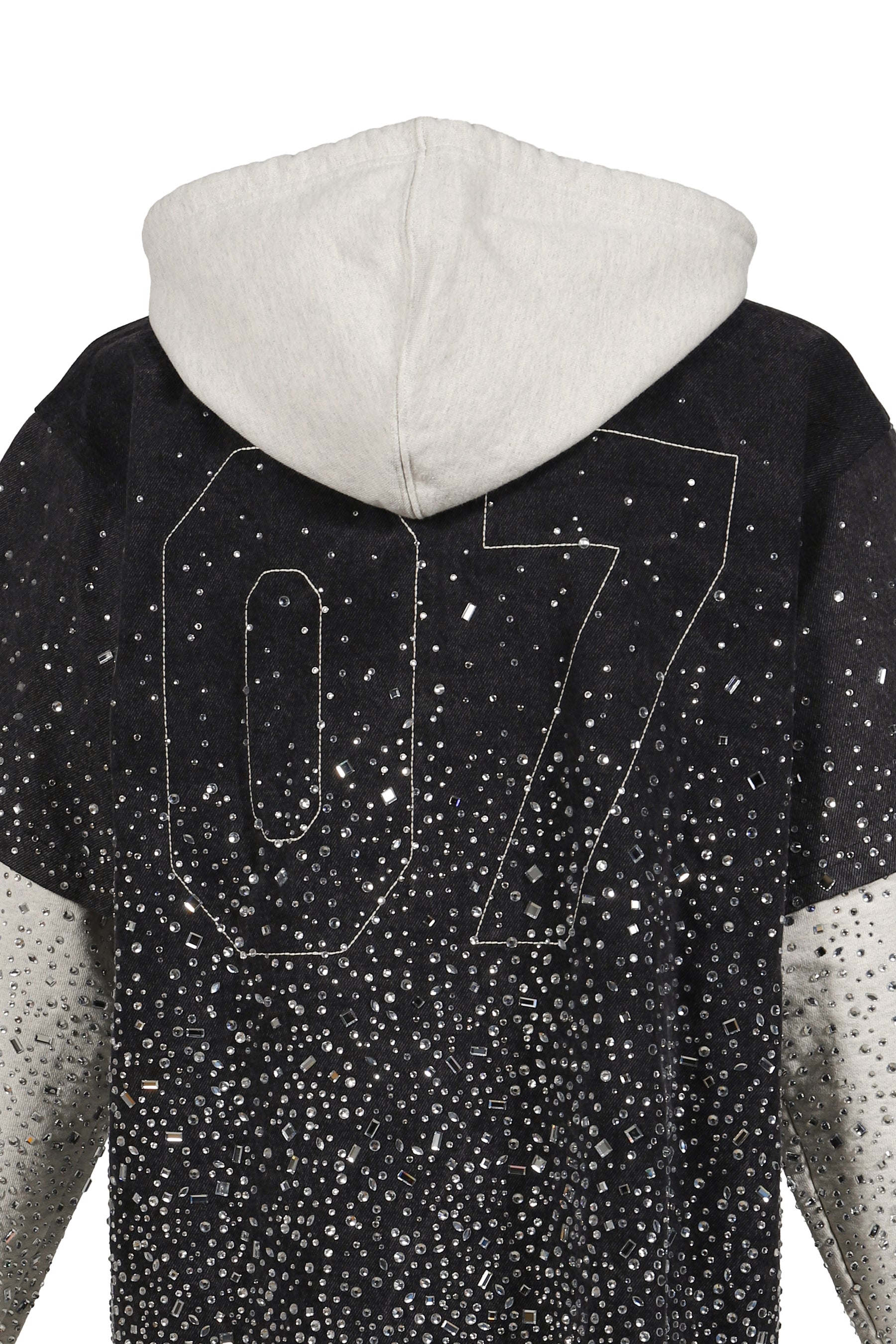 SHATTERED GLASS KNAPP RANCH HOODIE / BLK/GRY