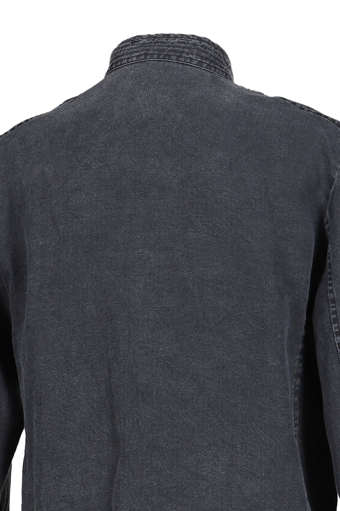 BLACK LINEN CHINESE JACKET / BLK