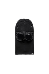 EXTRA FINE MERINO WOOL GOGGLE BALACLAVA / BLK 999