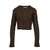 NEAH KNITTED ZIP-UP / BRW