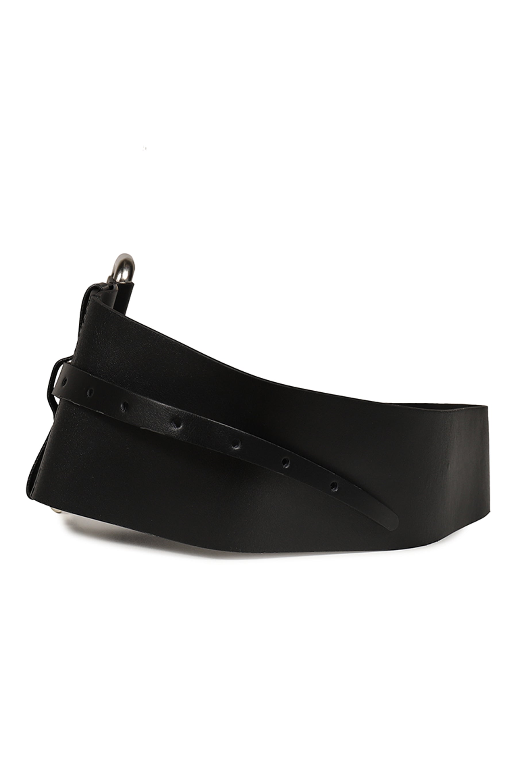 EQUESTRIAN BELT LEATHER / BLACK