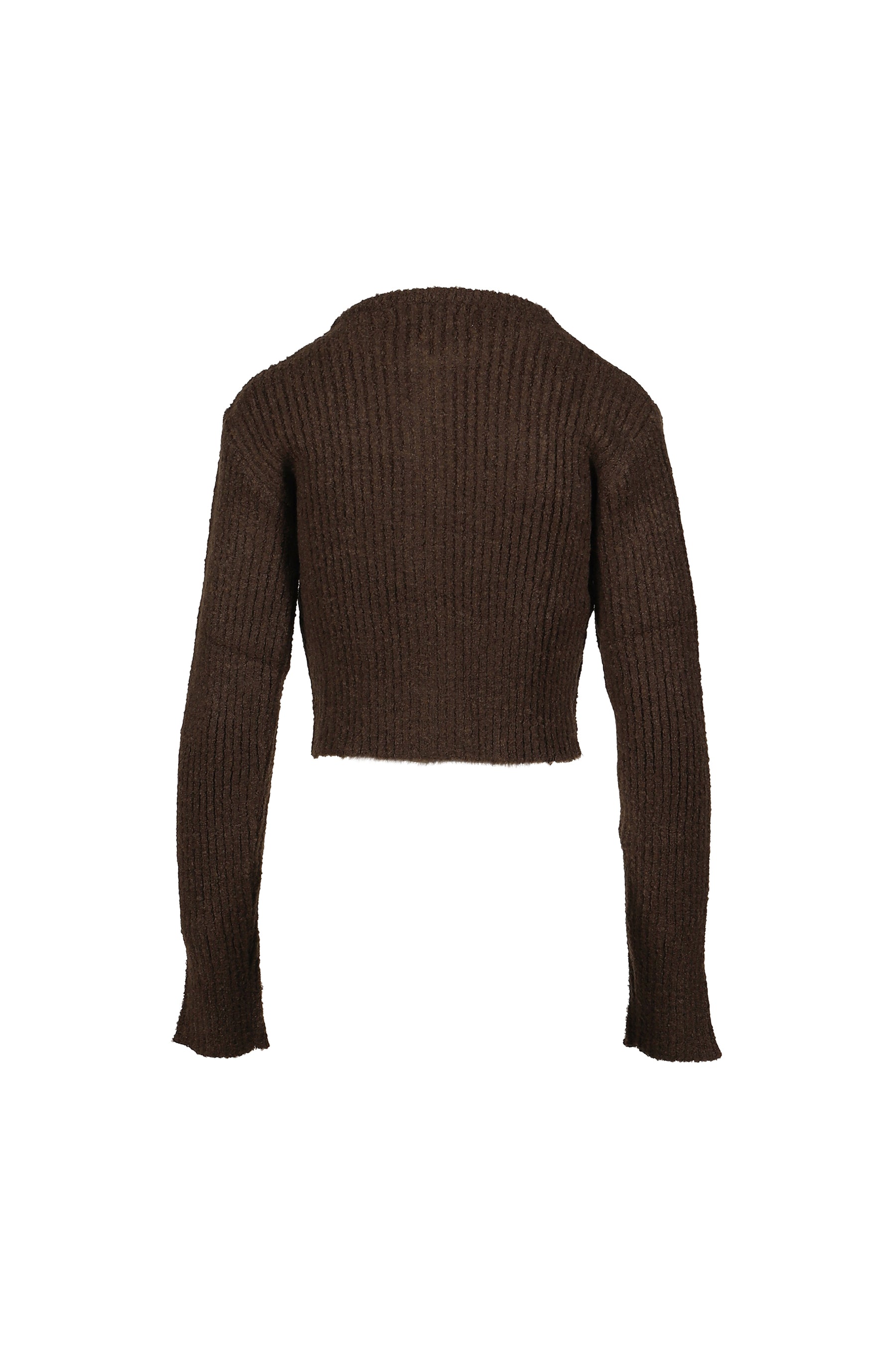 NEAH KNITTED ZIP-UP / BRW
