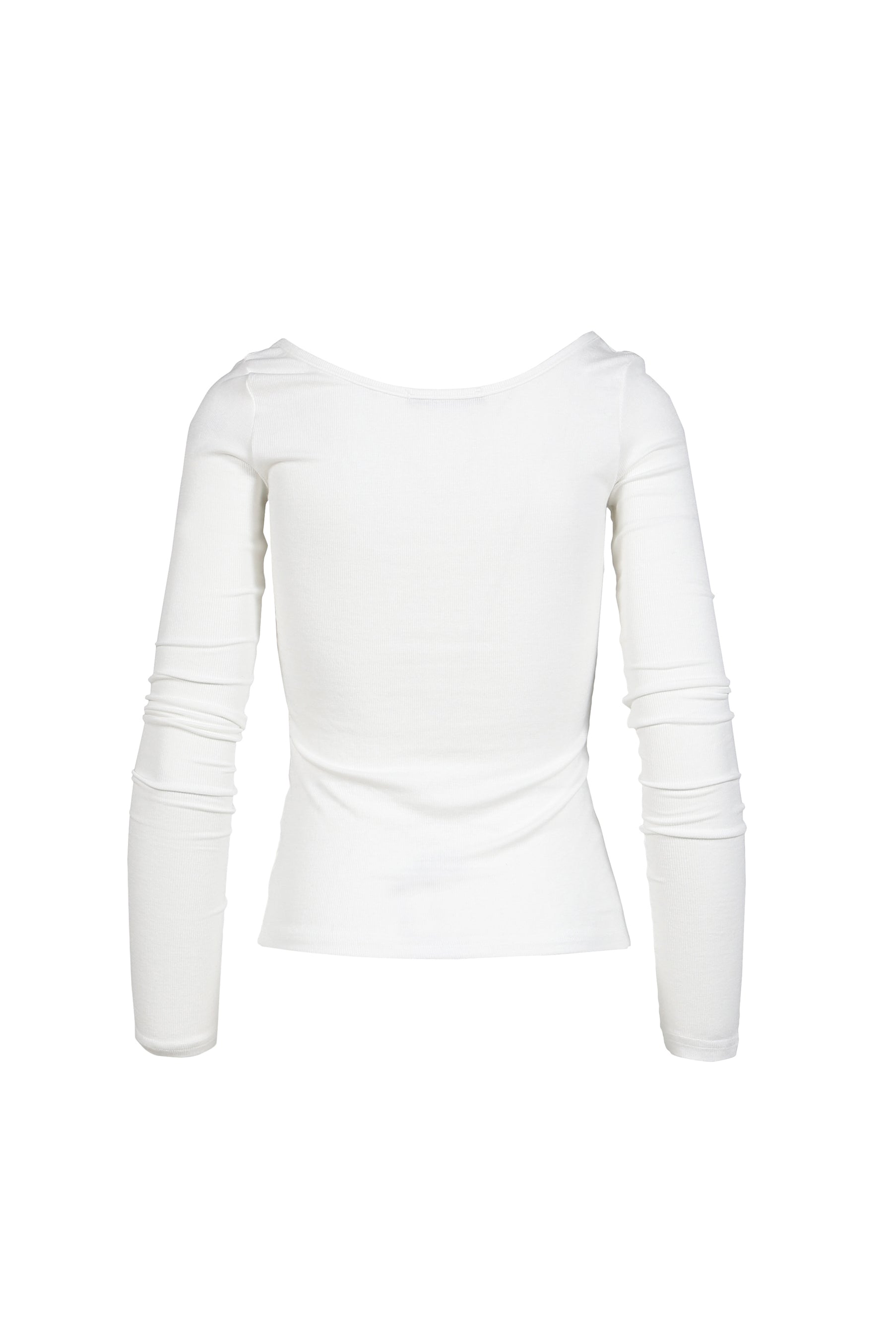 BOHEMSEO TROMPE-L'OEIL TOP / WHT