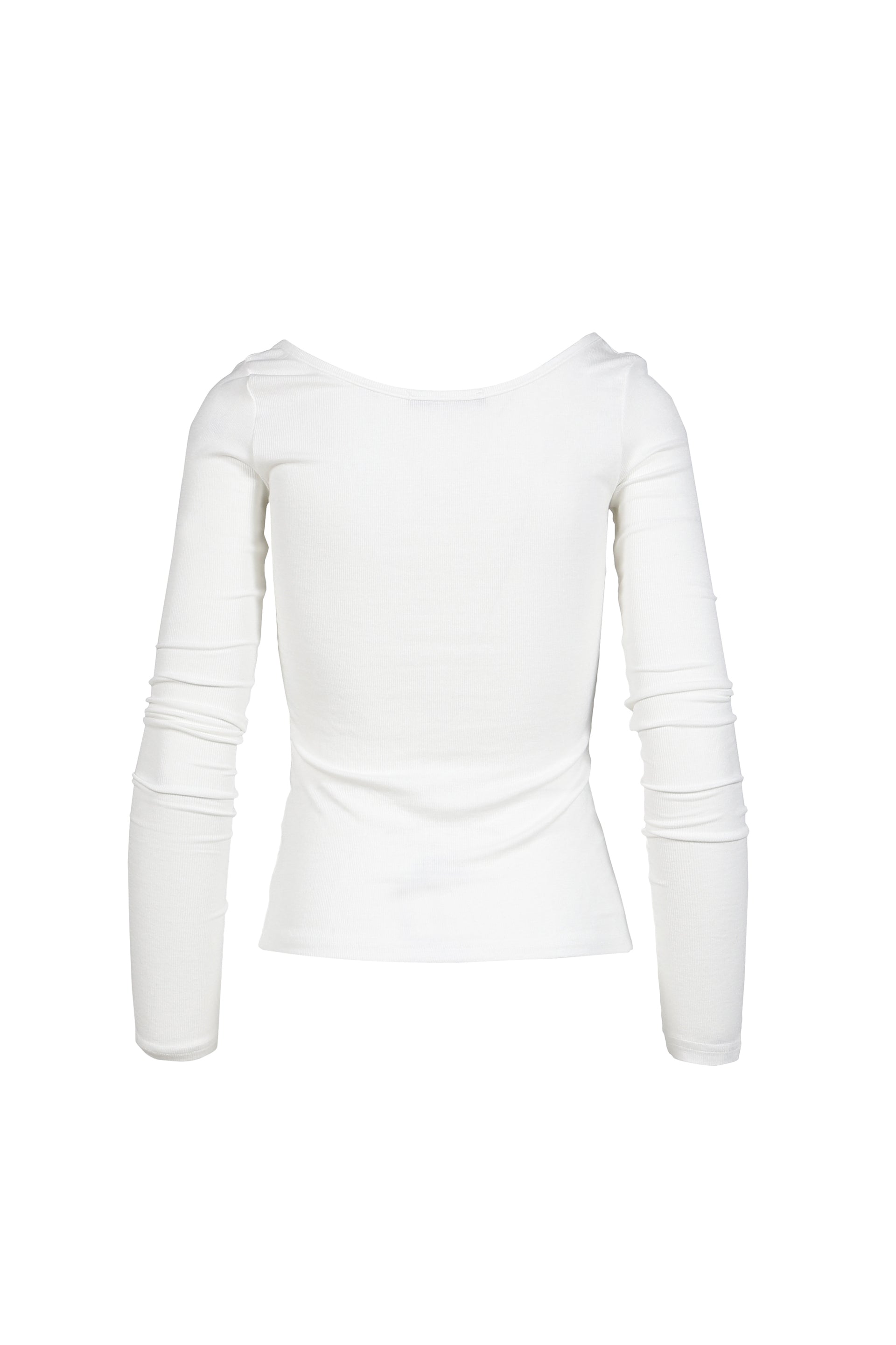BOHEMSEO TROMPE-L'OEIL TOP / WHT