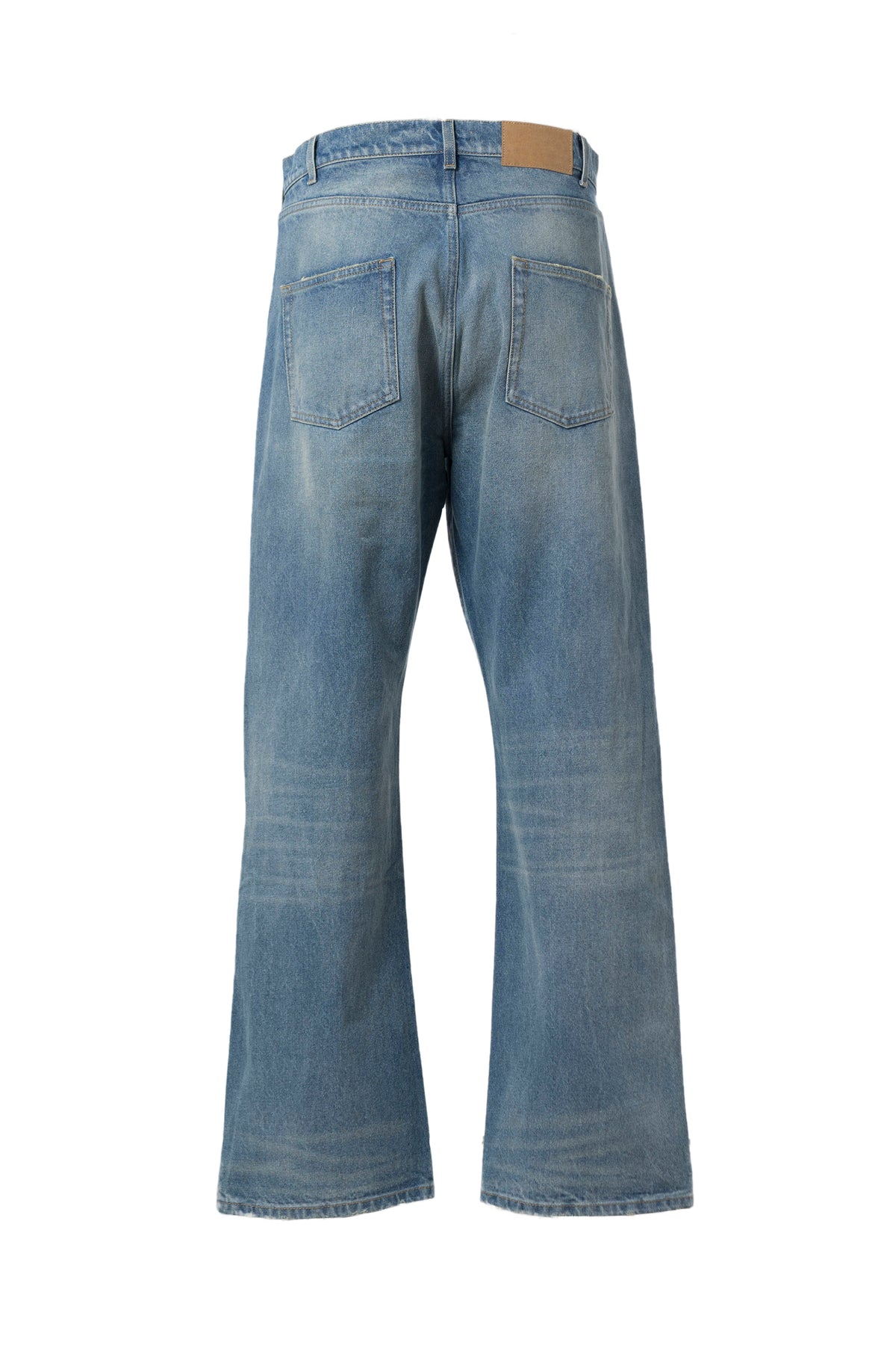 VTMNTS SS23 DOUBLE WAIST DENIM JEANS / L.BLU L.BLU - NUBIAN