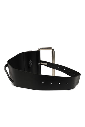 EQUESTRIAN BELT LEATHER / BLACK