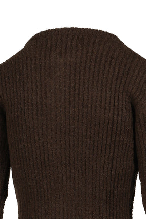 NEAH KNITTED ZIP-UP / BRW