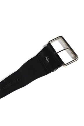 EQUESTRIAN BELT LEATHER / BLACK