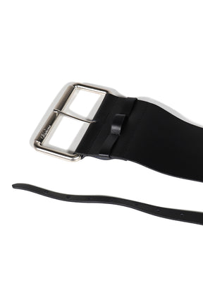 EQUESTRIAN BELT LEATHER / BLACK