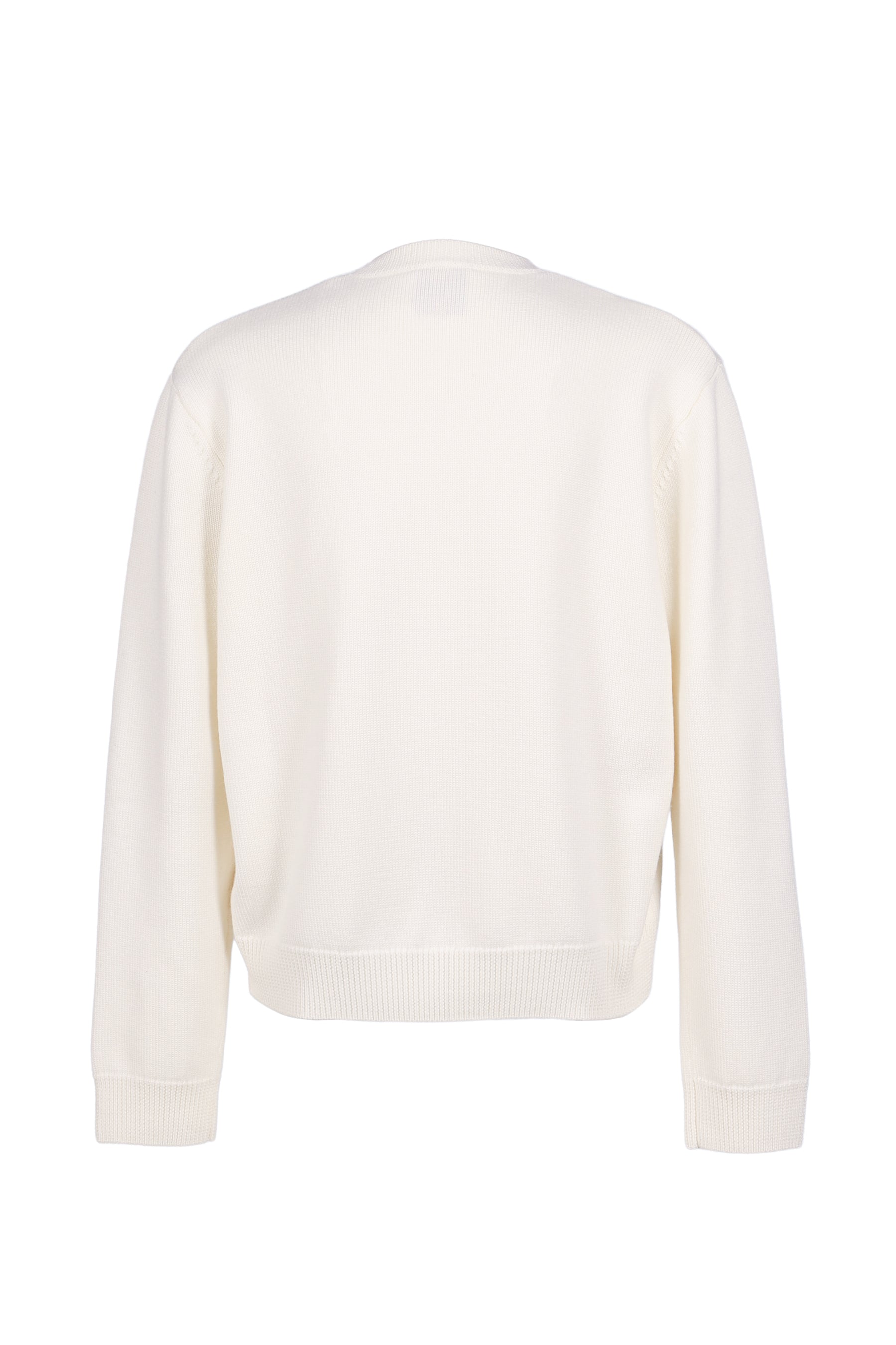 PYRAMID ABDUCTION CREW NECK / WHT