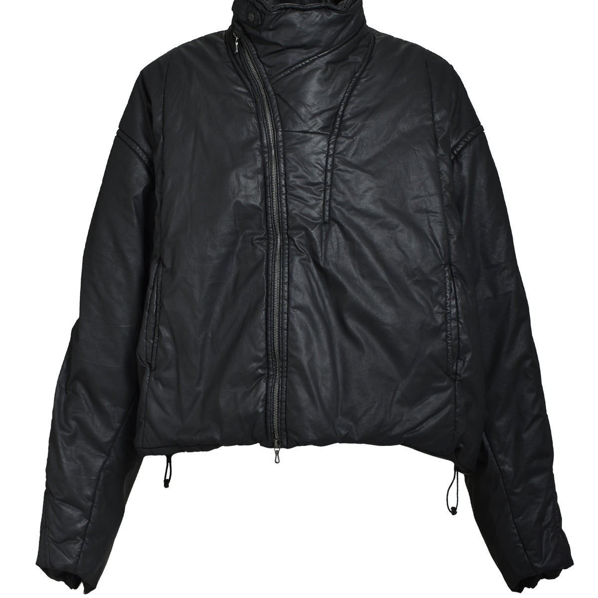 JULIUS ユリウス FW25 COATED CLOTH BLOUSON / BLK - NUBIAN ヌビアン