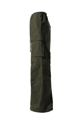 CARGO FLARE PANTS / KHA