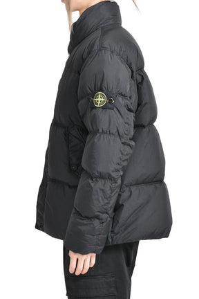 RECYCLED LIGHT NYLON DOWN JACKET / BLK