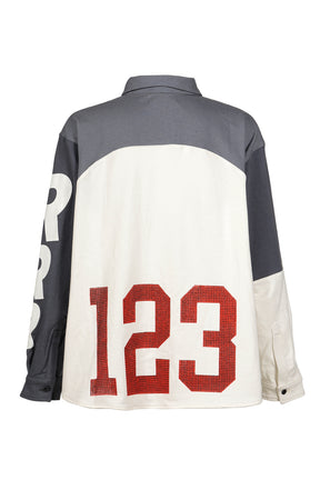 AMERICAN RUGBY / WHT/NVY