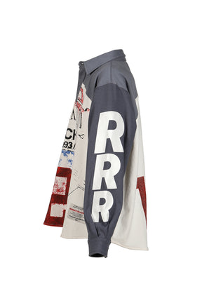 AMERICAN RUGBY / WHT/NVY