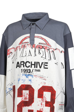 AMERICAN RUGBY / WHT/NVY