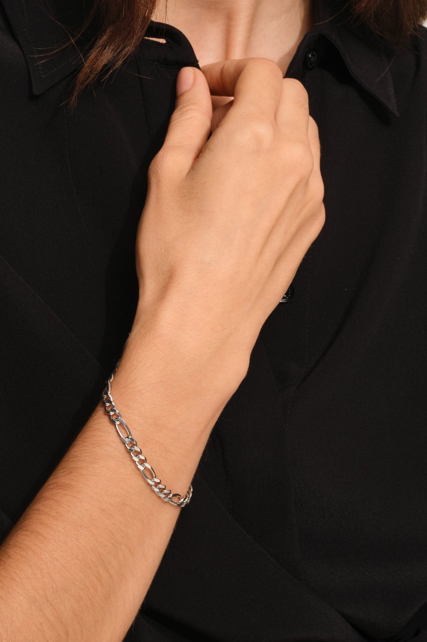 BO BRACELET THICK / SIL