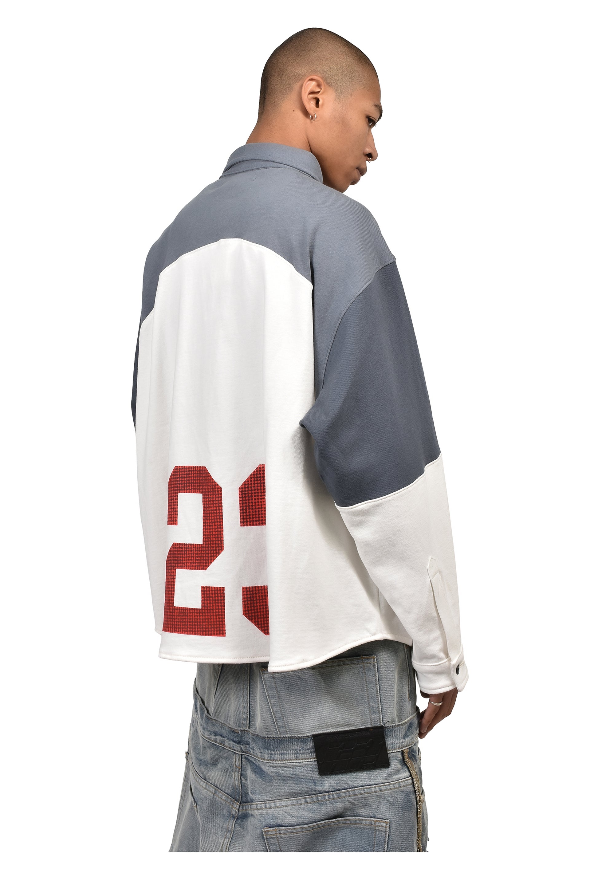 AMERICAN RUGBY / WHT/NVY