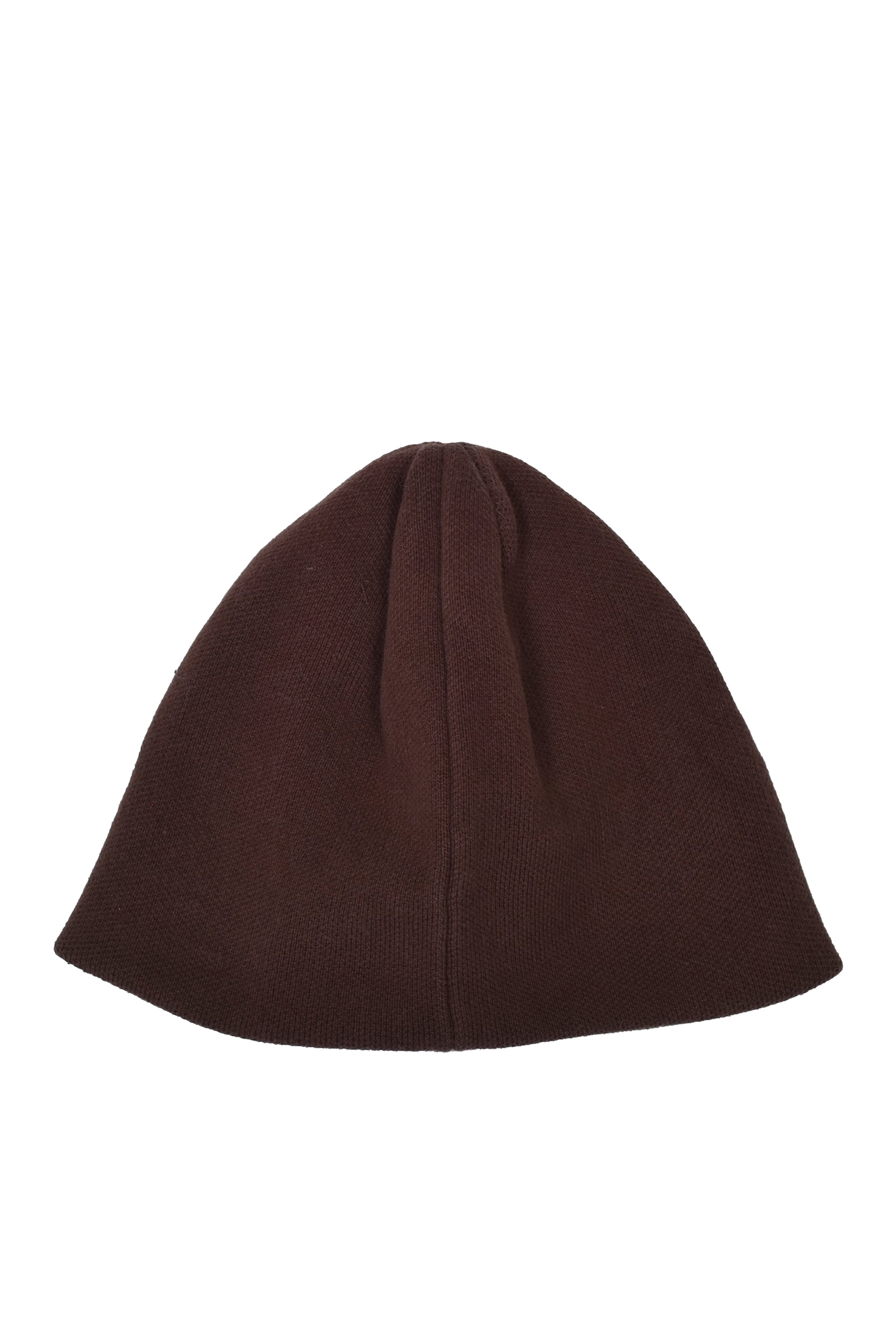 BIG LOGO BEANIE / BRWN