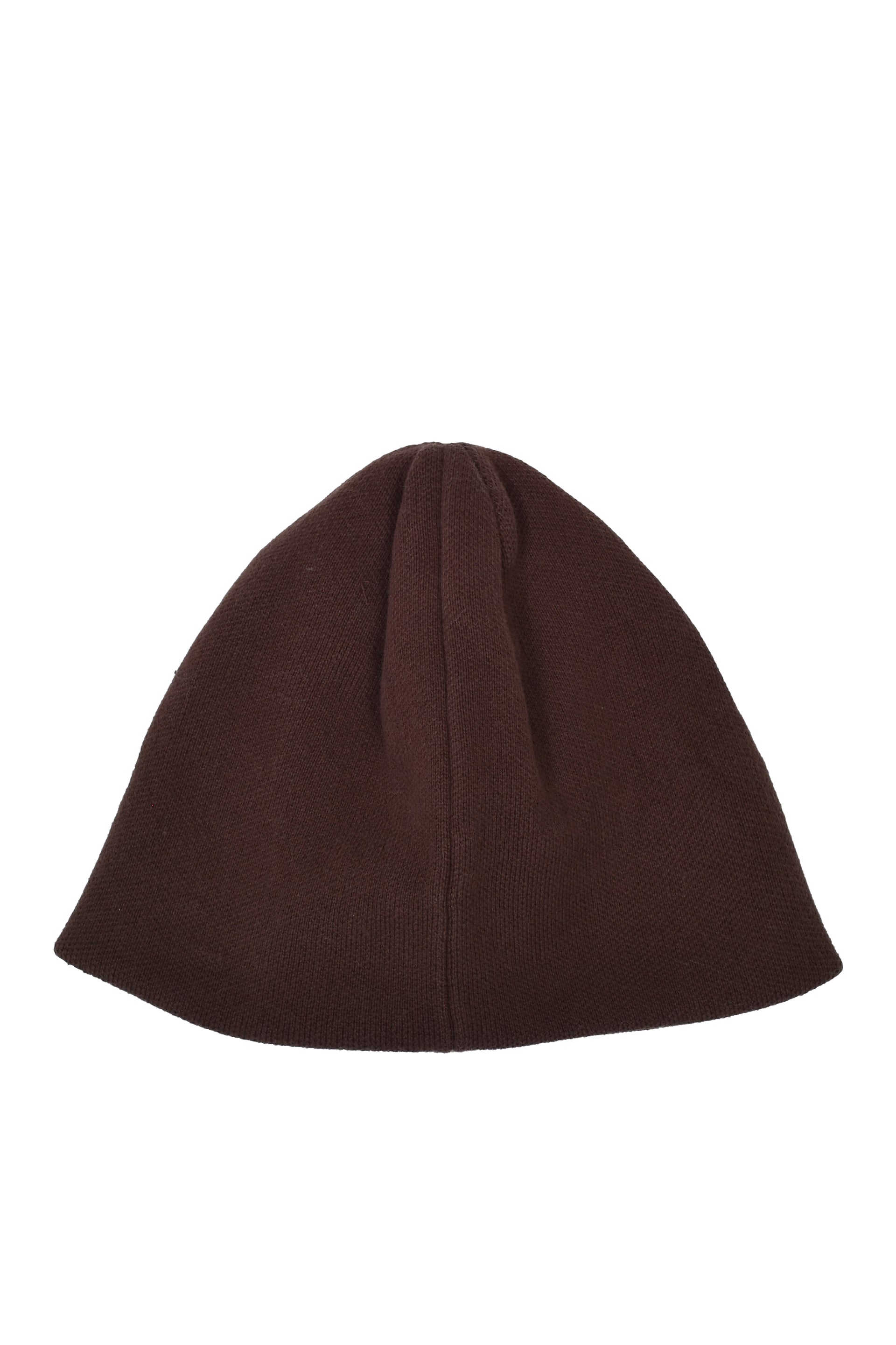 BIG LOGO BEANIE / BRWN 