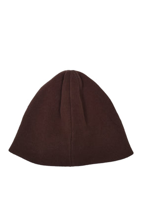 BIG LOGO BEANIE / BRWN