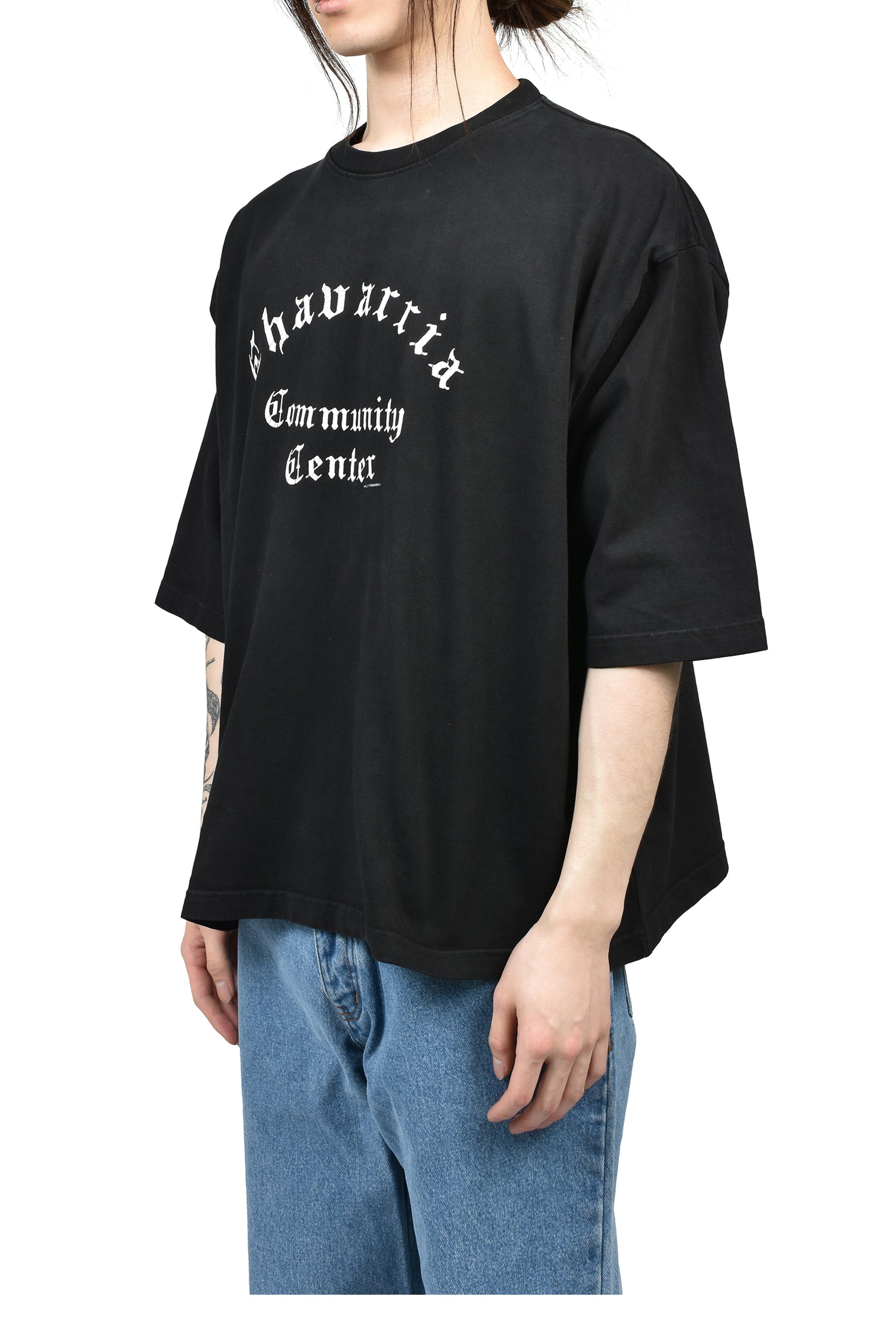 CHAVARRIA COMMUNITY CENTER - BUFFALO TEE / BLK