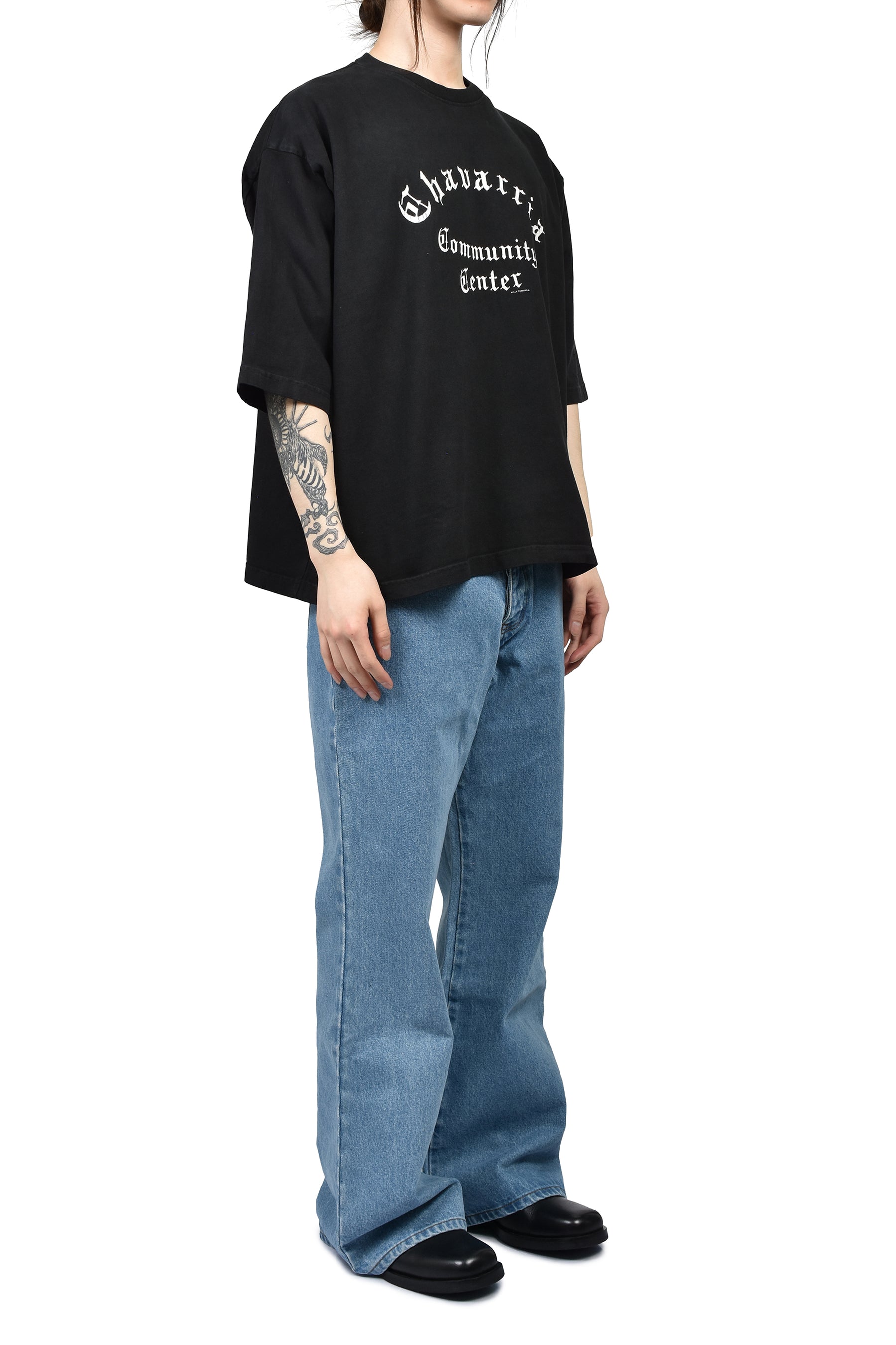CHAVARRIA COMMUNITY CENTER - BUFFALO TEE / BLK