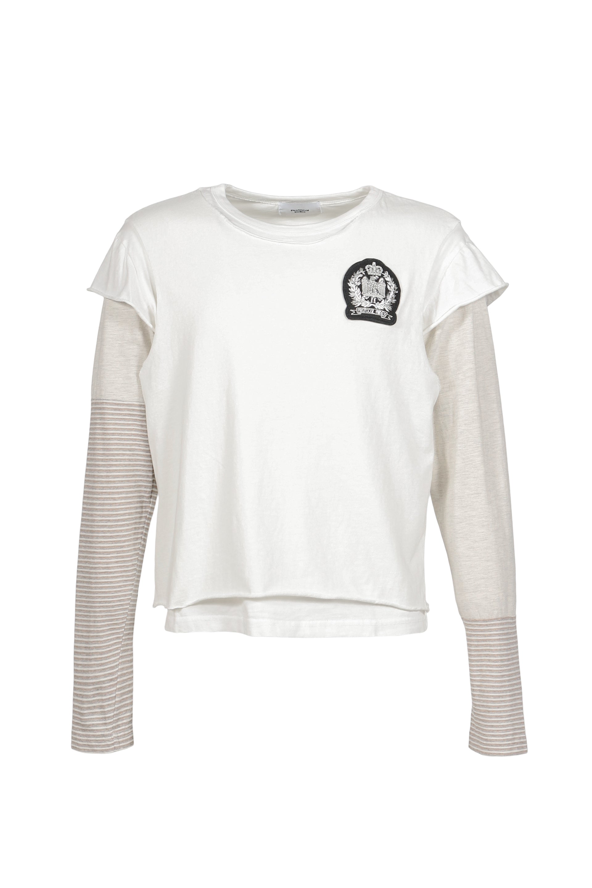 LAYERED PATCH LONG SLEEVE / IVO