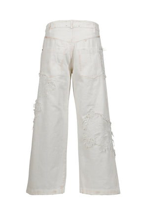 ×TKL DENIM PANT / WHT