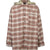 HOODED FLANNEL SHIRTS / ORG