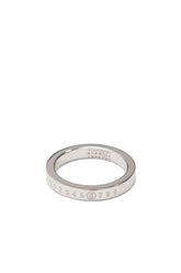 MINIMAL LOGO 3MM RING / SHINY PALLADIUM