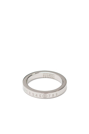 MINIMAL LOGO 3MM RING / SHINY PALLADIUM