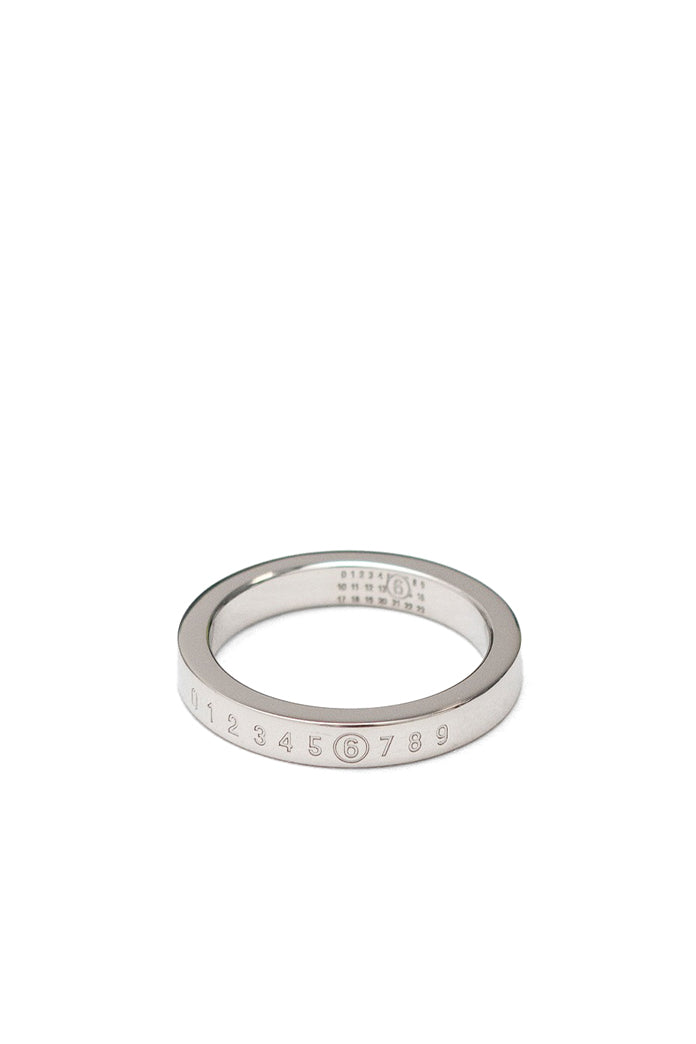 MINIMAL LOGO 3MM RING / SHINY PALLADIUM