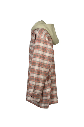 HOODED FLANNEL SHIRTS / ORG