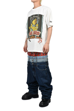 JAILBIRD TEE / WHT