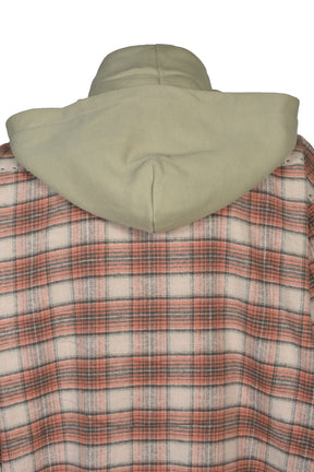HOODED FLANNEL SHIRTS / ORG