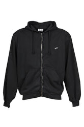 SHOULDER PAD HOODIE V2 / BLK