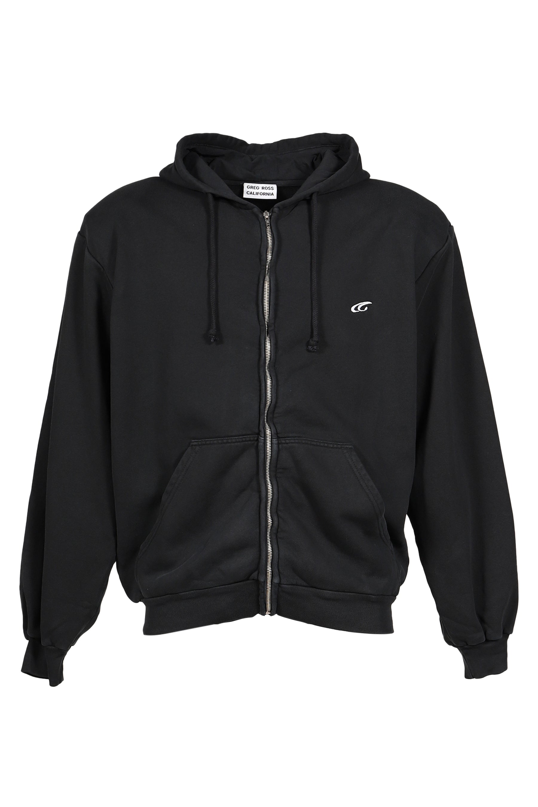 SHOULDER PAD HOODIE V2 / BLK