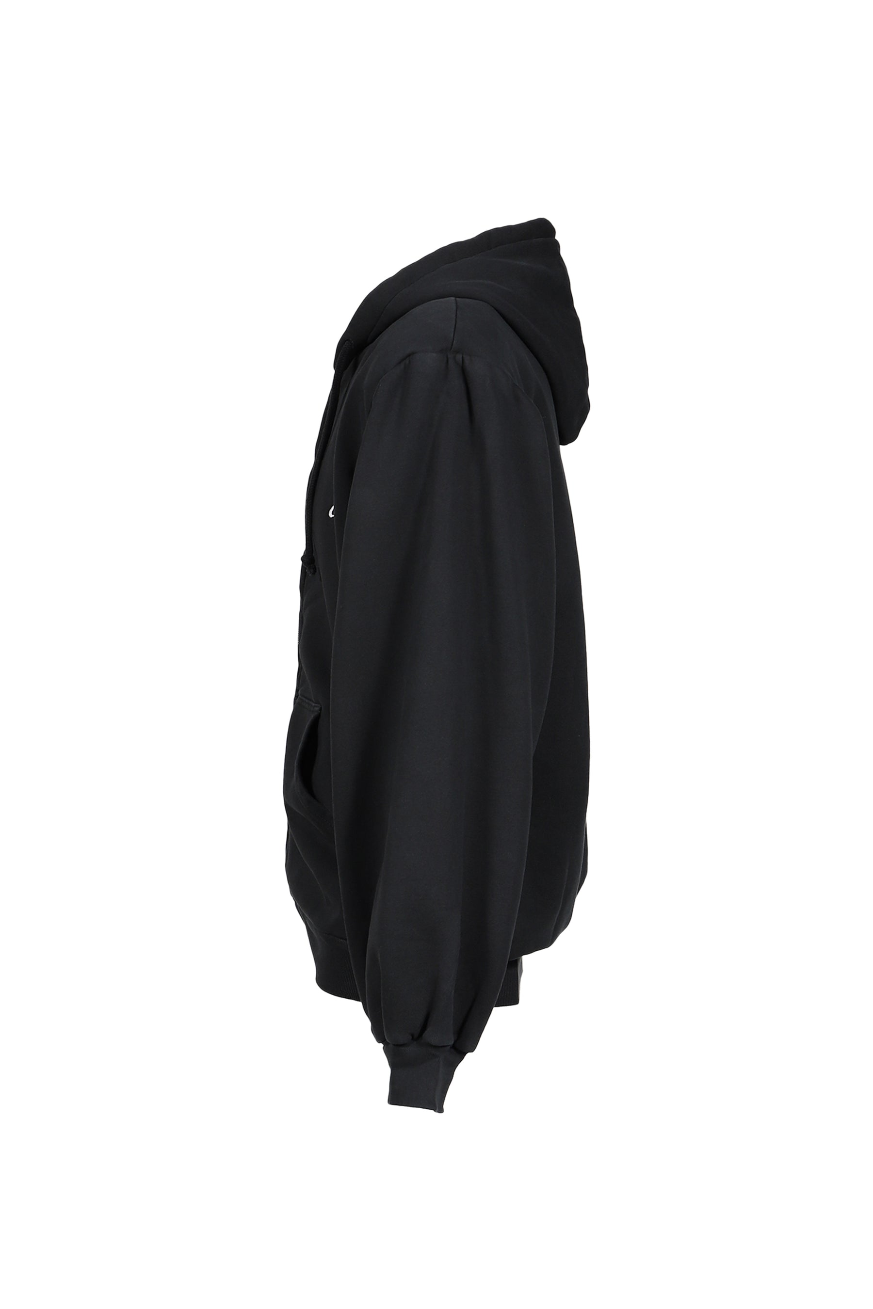 SHOULDER PAD HOODIE V2 / BLK