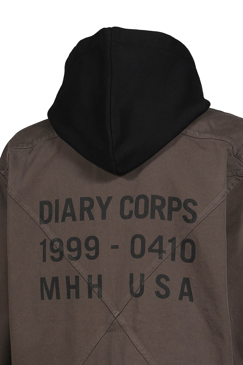 HOODED SHIRT / KHA