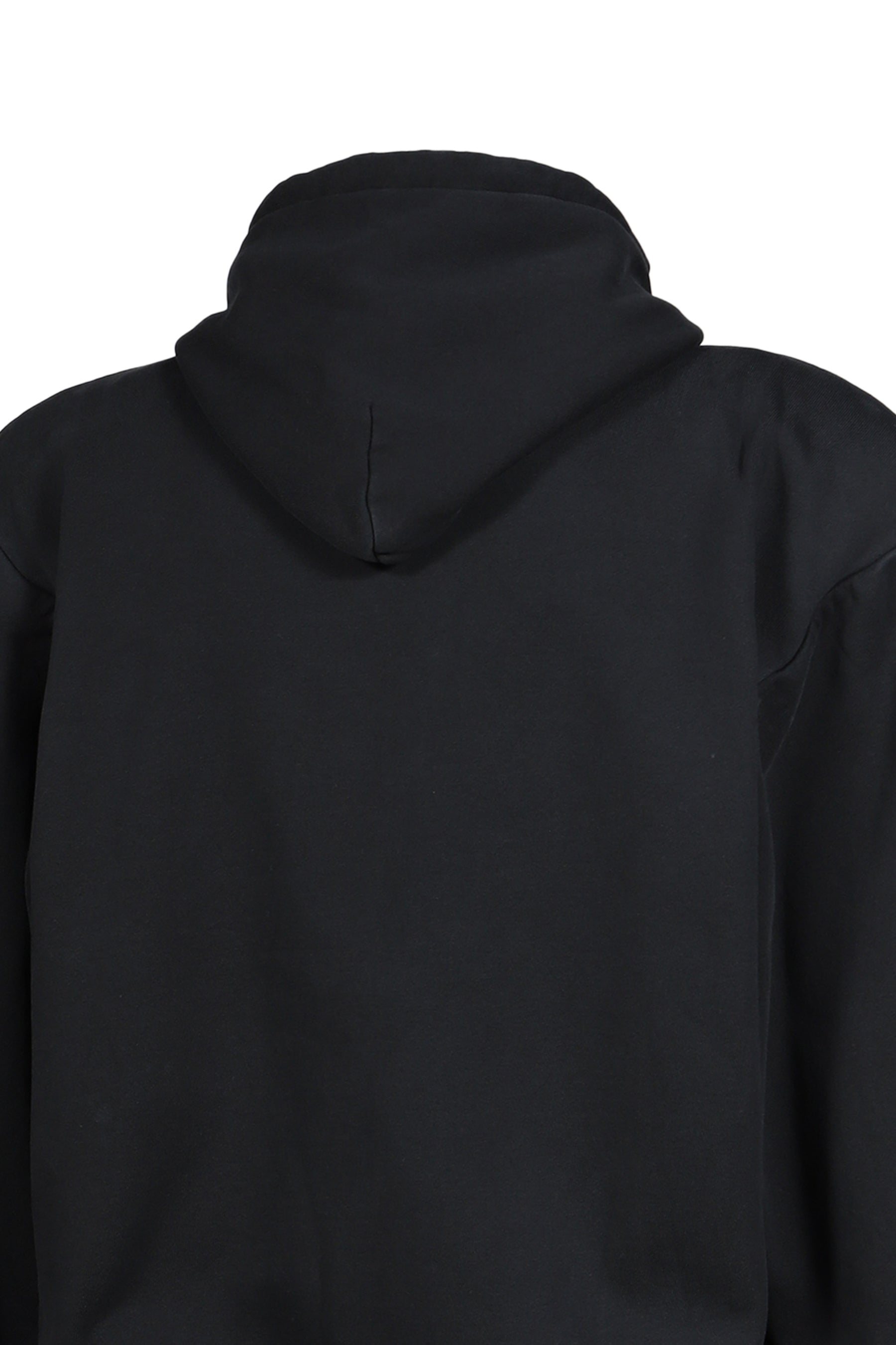 SHOULDER PAD HOODIE V2 / BLK