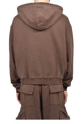 CLASSIC LOGO ZIP UP HOODY (20TH EXCLUSIVE) / BRWN