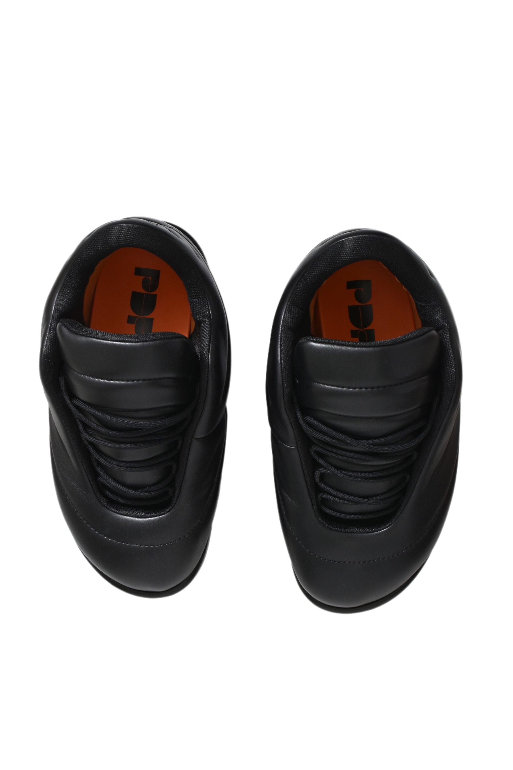 EMBROIDERY NUVOLA-PLUTO LEATHER / BLK