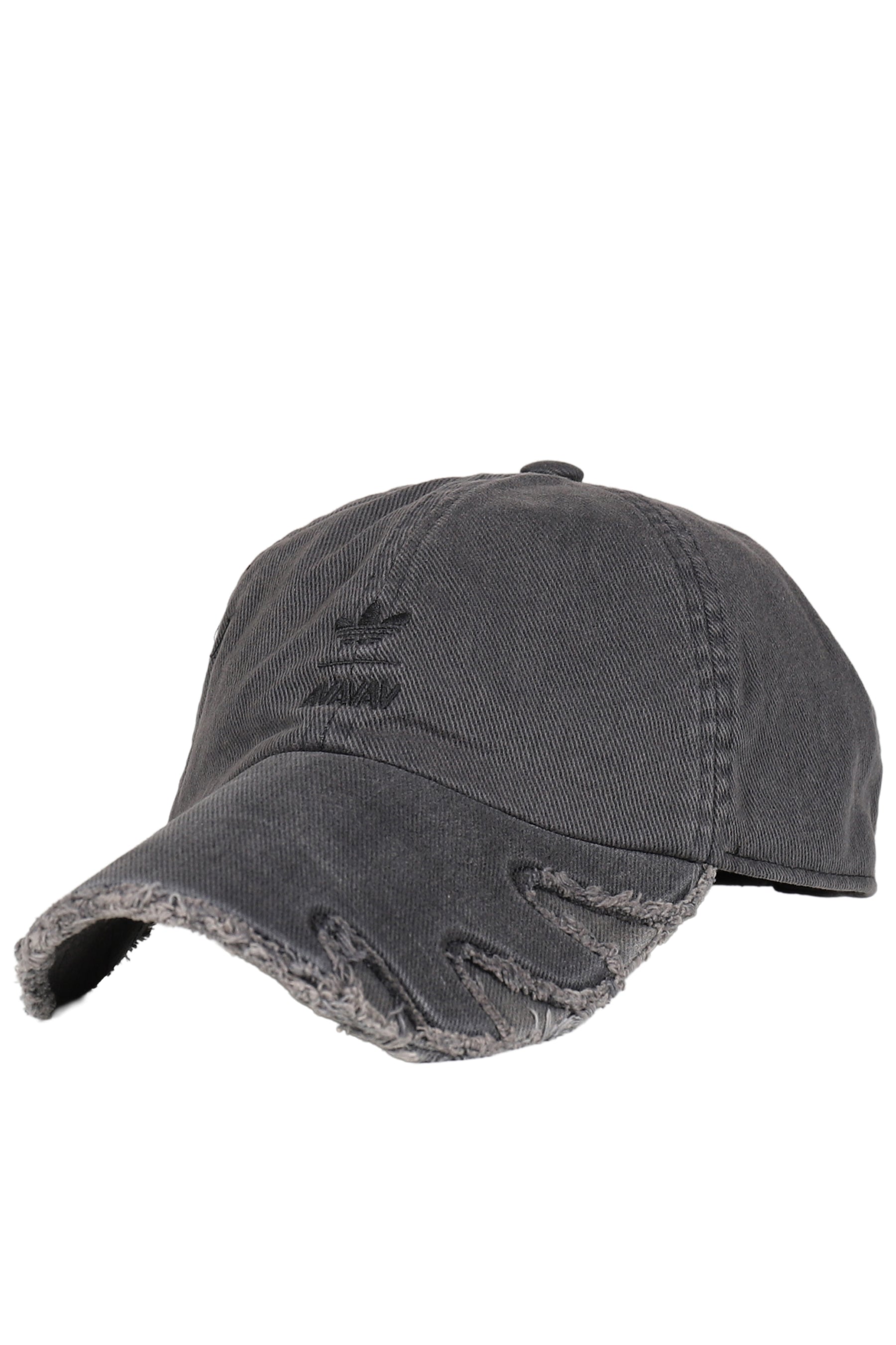 AVAVAV DOUBLE BRIM SLASHED CAP / BLK