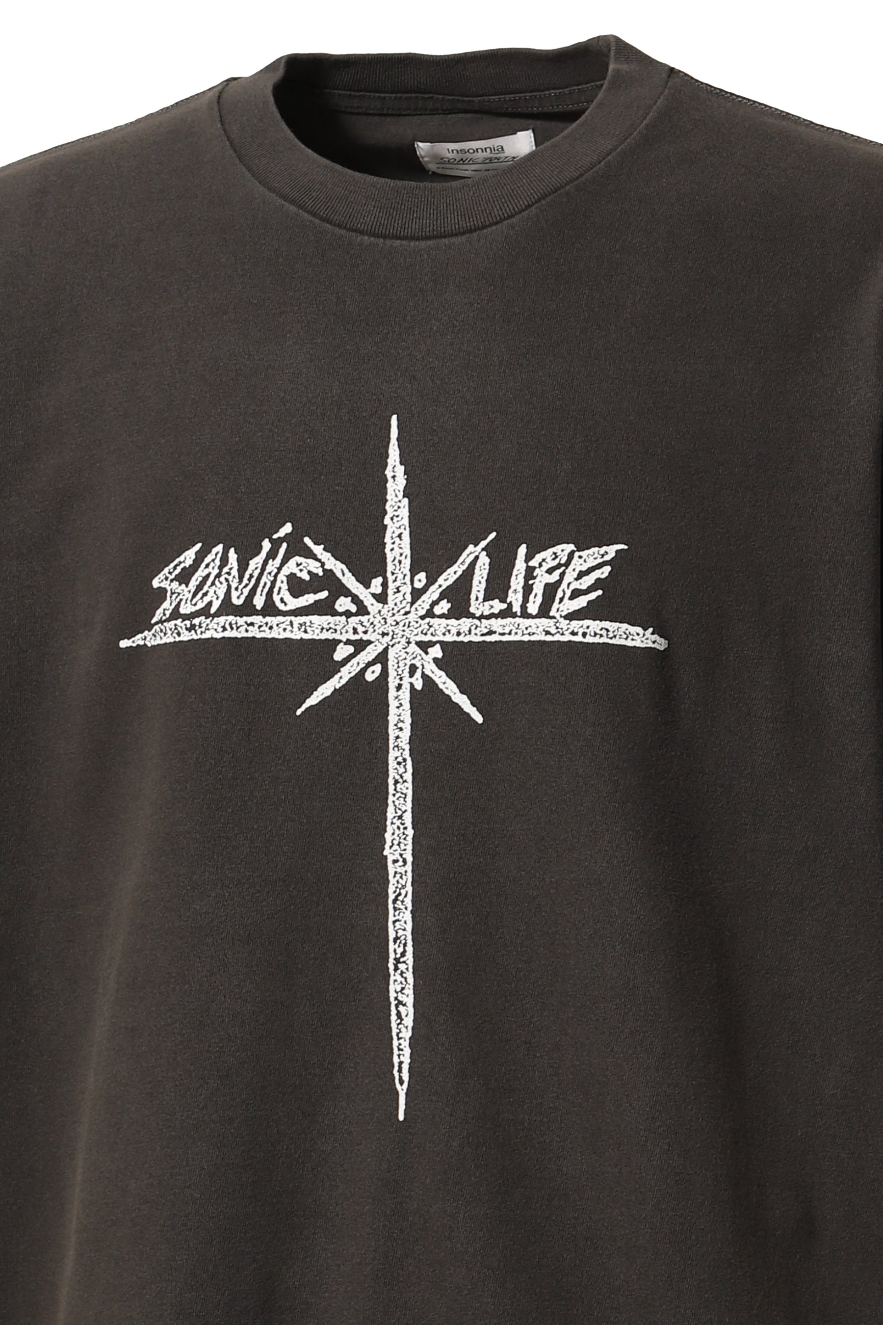 SONIC YOUTH SONIC LIFE TEE / BLK