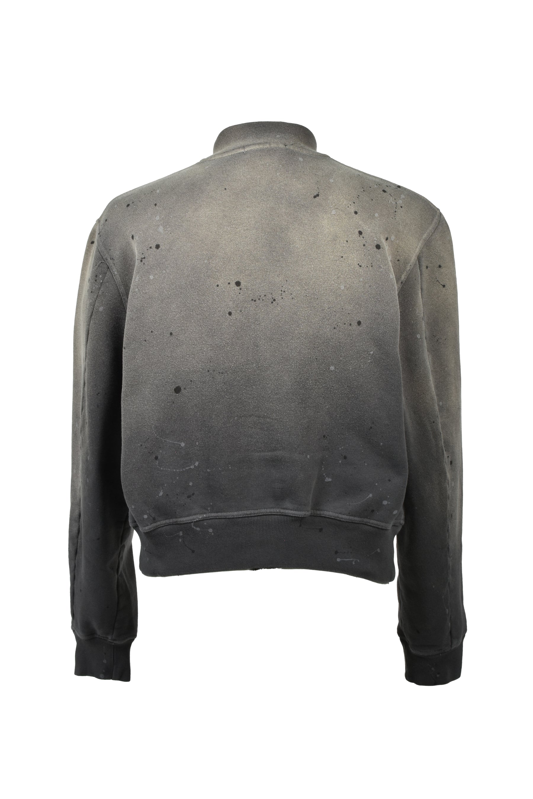CLOVER SPLATTER SWEAT BLOUSON / BLK