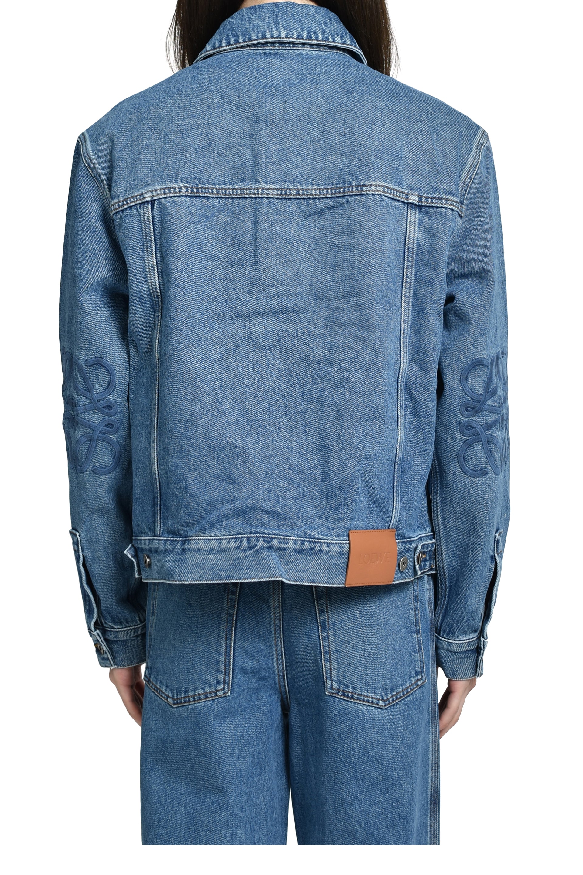 ANAGRAM JACKET / MID BLUE DENIM